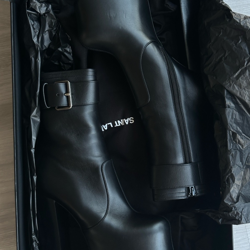 Saint Laurent Mina 95 Ankle Boot NWT - Picture 4 of 5